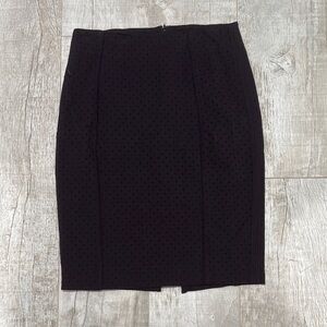 Elegant Black Pencil Skirt